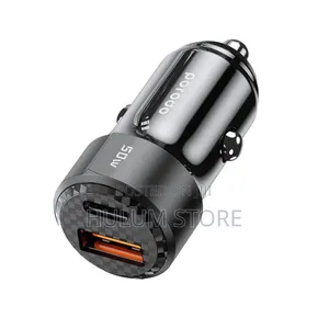 Porodo 50w Dual Port Car Charger