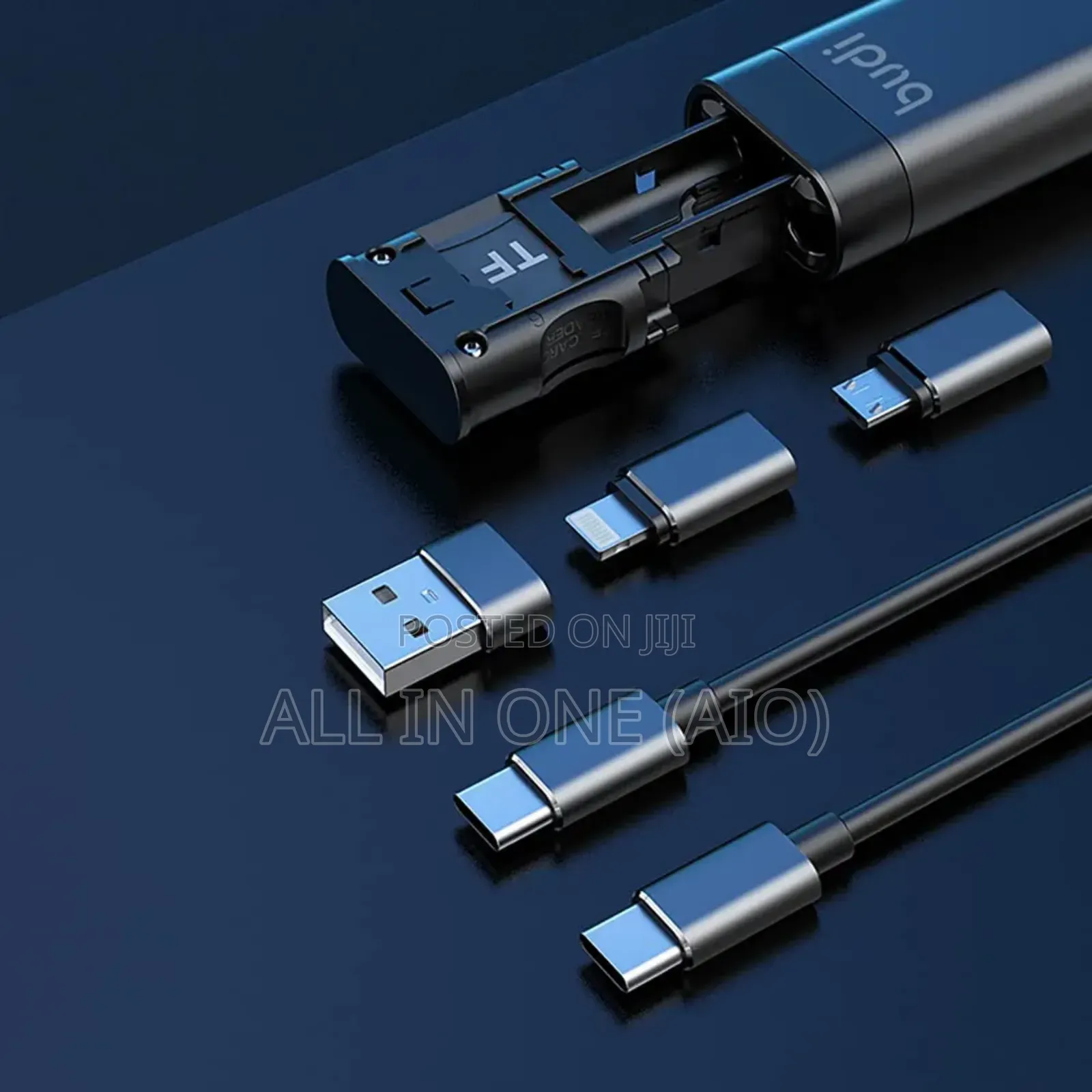 Multifunctional 9 In1 Usb Sd Card Reader Cable Type-C Plug-and-Play