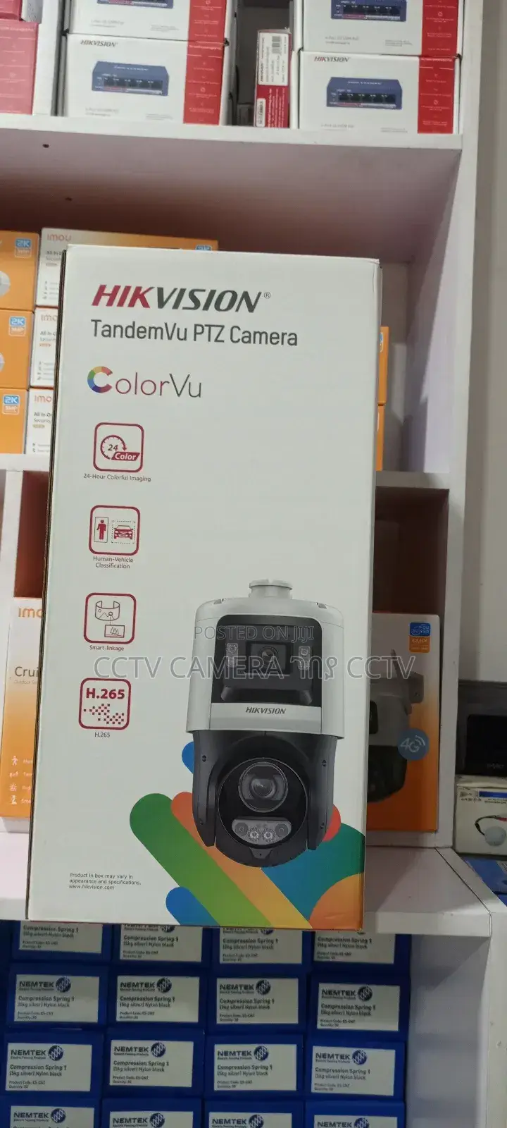 PTZ Hikvision 4+4mp