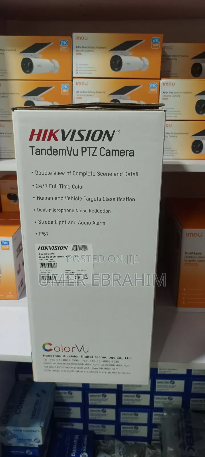 PTZ Hikvision 4+4mp