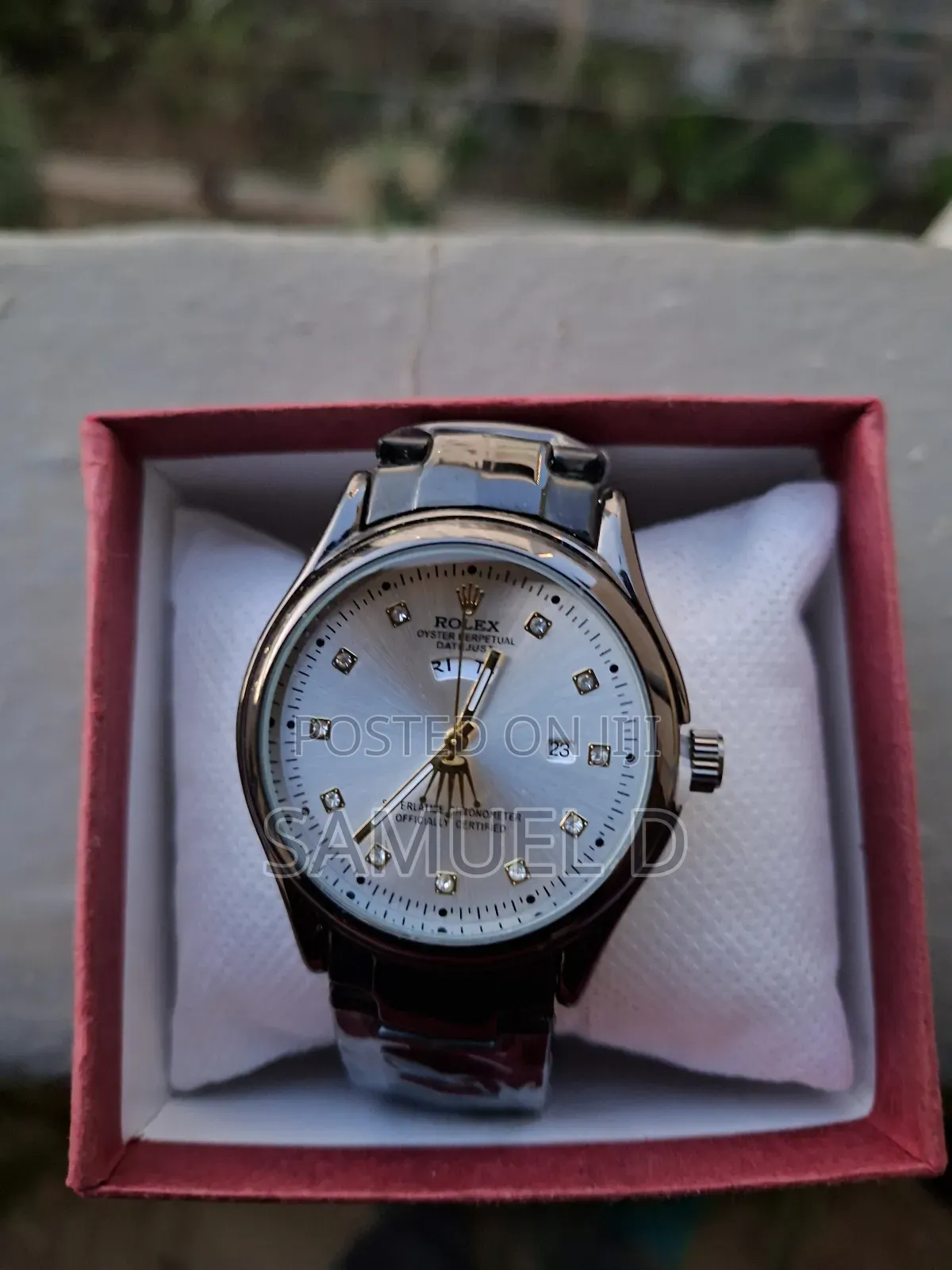 Rolex የወንድ ሰአት