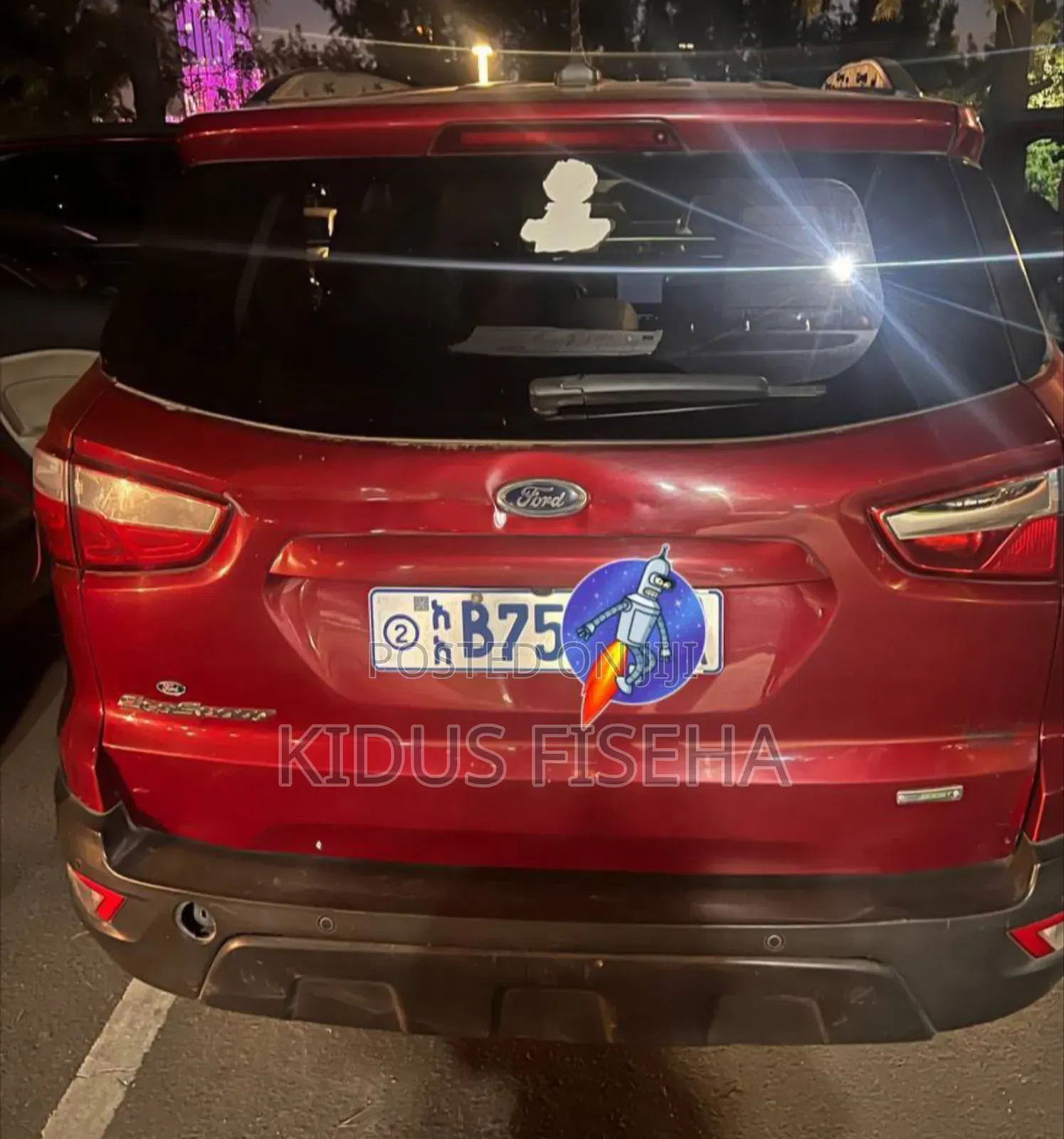 Ford Ecosport 2020 Red