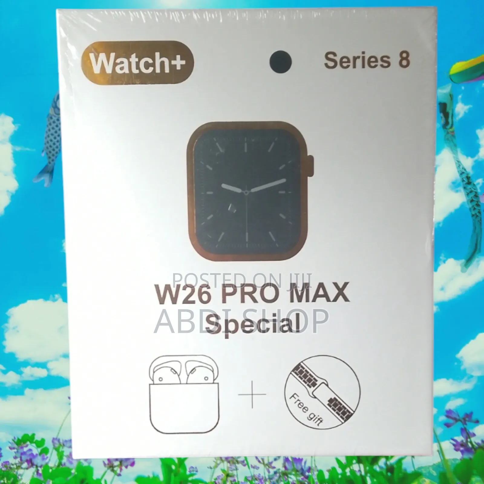 Original W26 Pro Max Smart Watch – Stylish, Smart Reliable