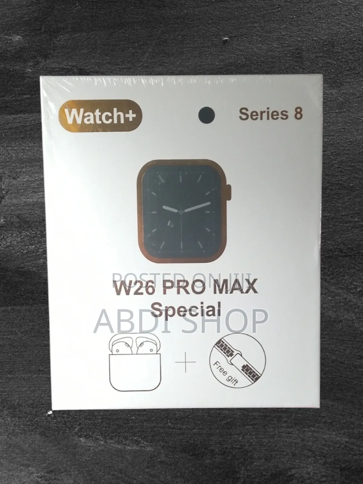 Original W26 Pro Max Smart Watch – Power at a Glance
