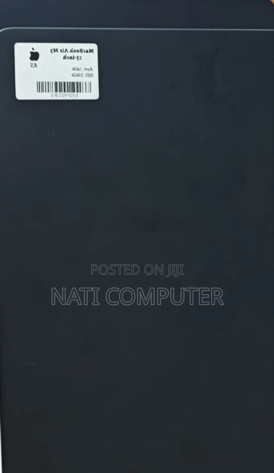 New Apple MacBook Air 2024 M3 13-Inch 8GB Intel Core M3 SSD 256GB