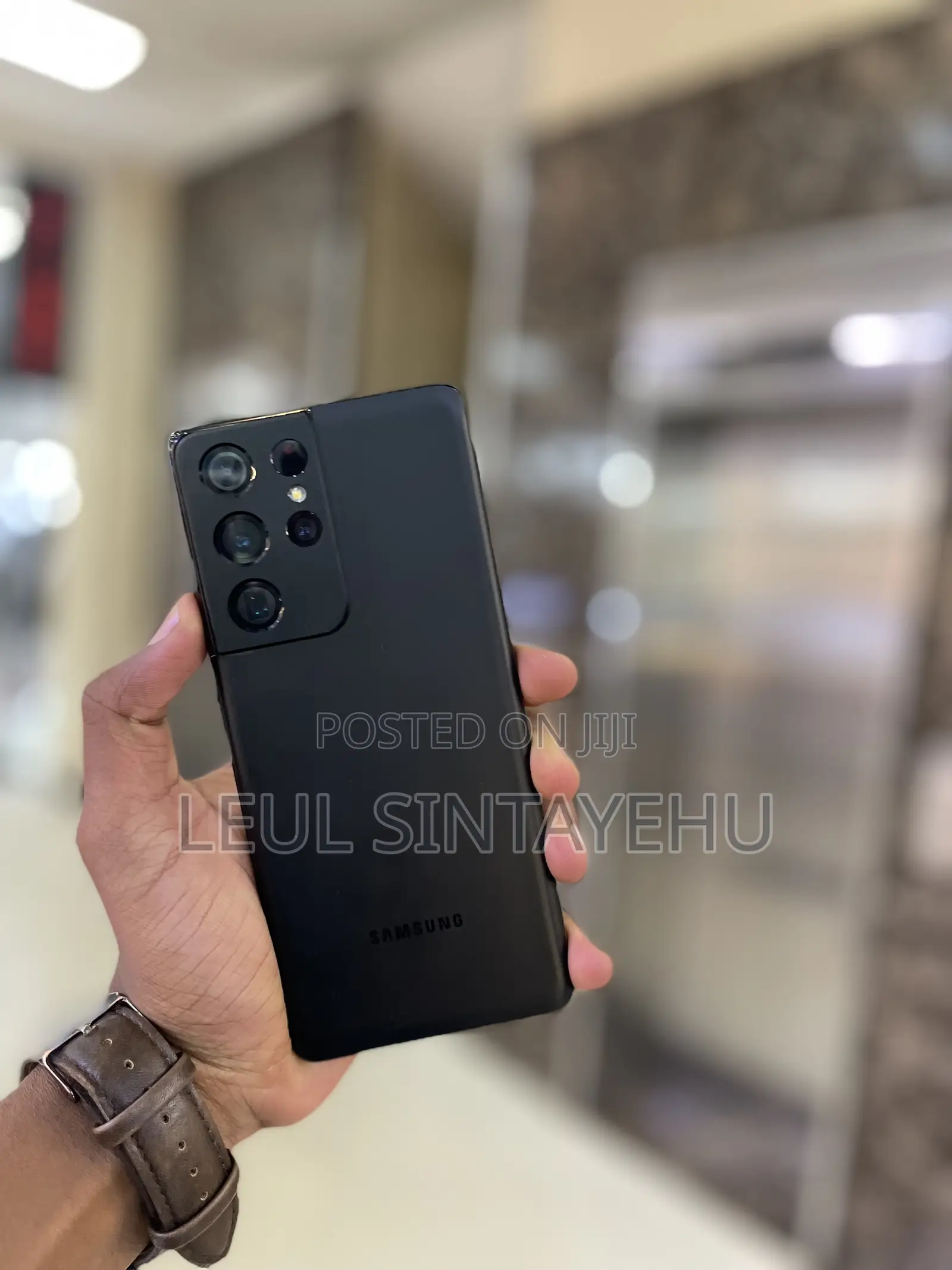 Samsung Galaxy S21 Ultra 5G 256 GB Black