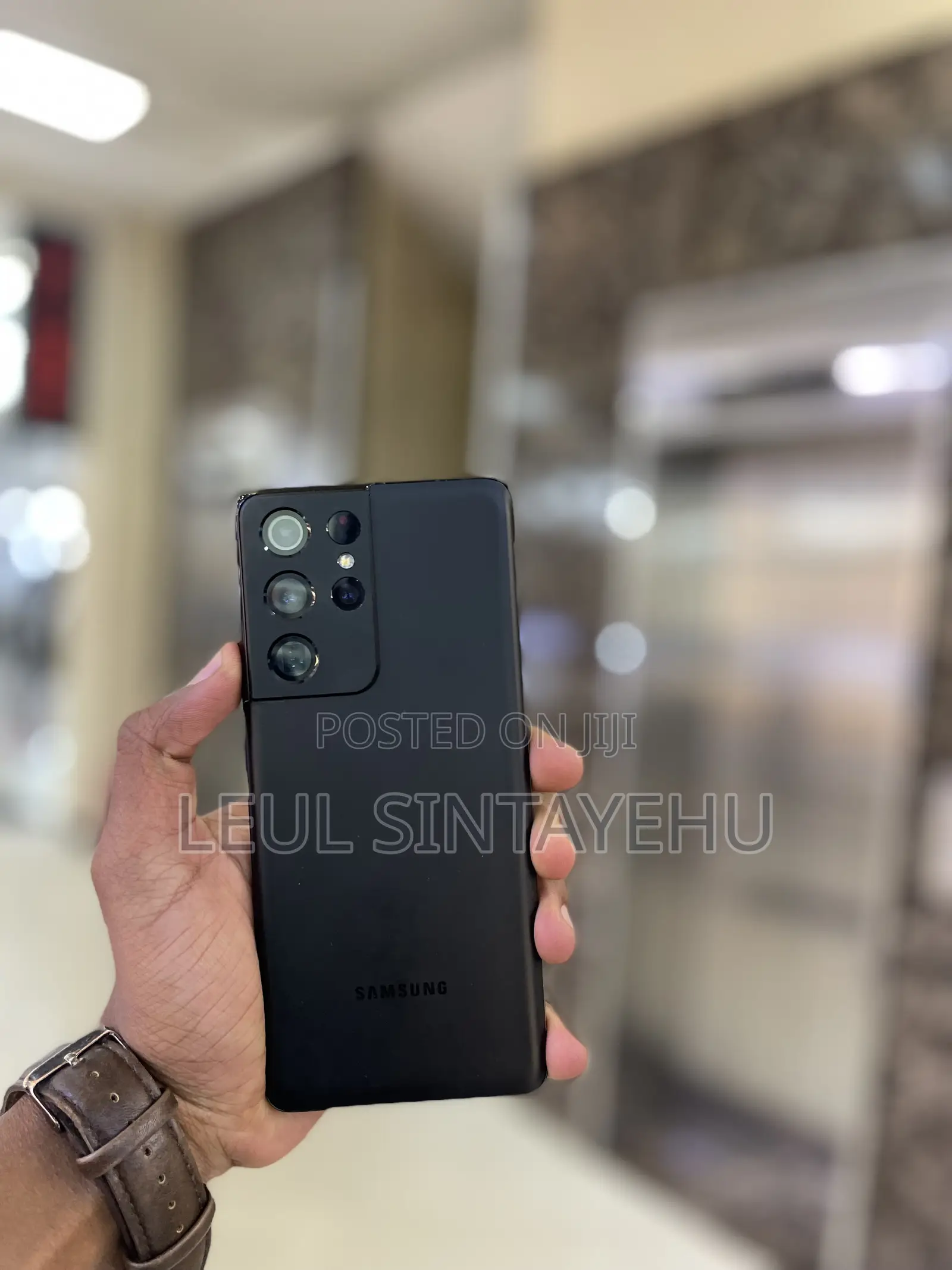 Samsung Galaxy S21 Ultra 5G 256 GB Black