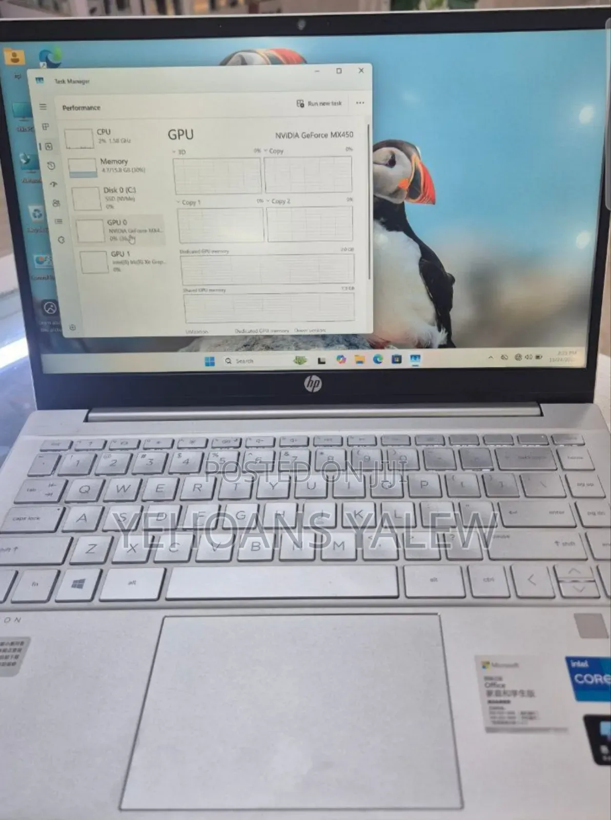 New Laptop HP Pavilion 14 16GB Intel Core I5 SSD 512GB