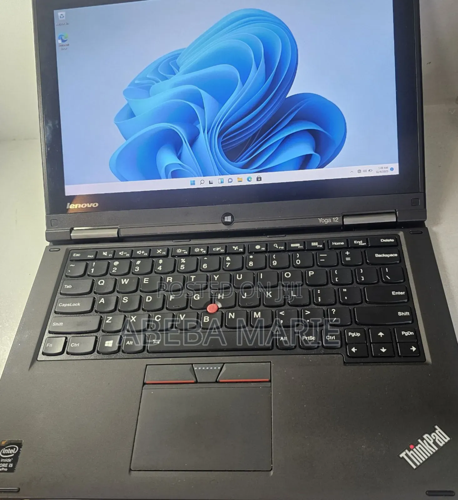 New Laptop Lenovo IdeaPad Yoga 11 8GB Intel Core I5 SSD 256GB