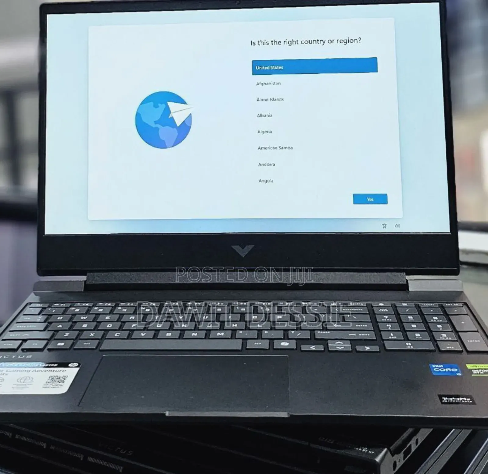 New Laptop HP Victus 15 8GB Intel Core I5 SSD 512GB