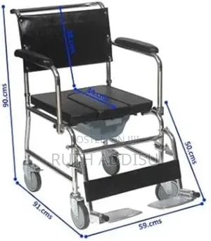 Photo - Commode Wheelchair輕輕toilet Wheelchair鮫魚commode Wheelchair鮫串wheelchair