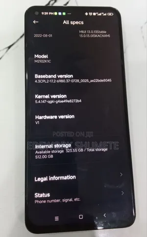 Xiaomi Mi 11 Ultra 512 GB Black