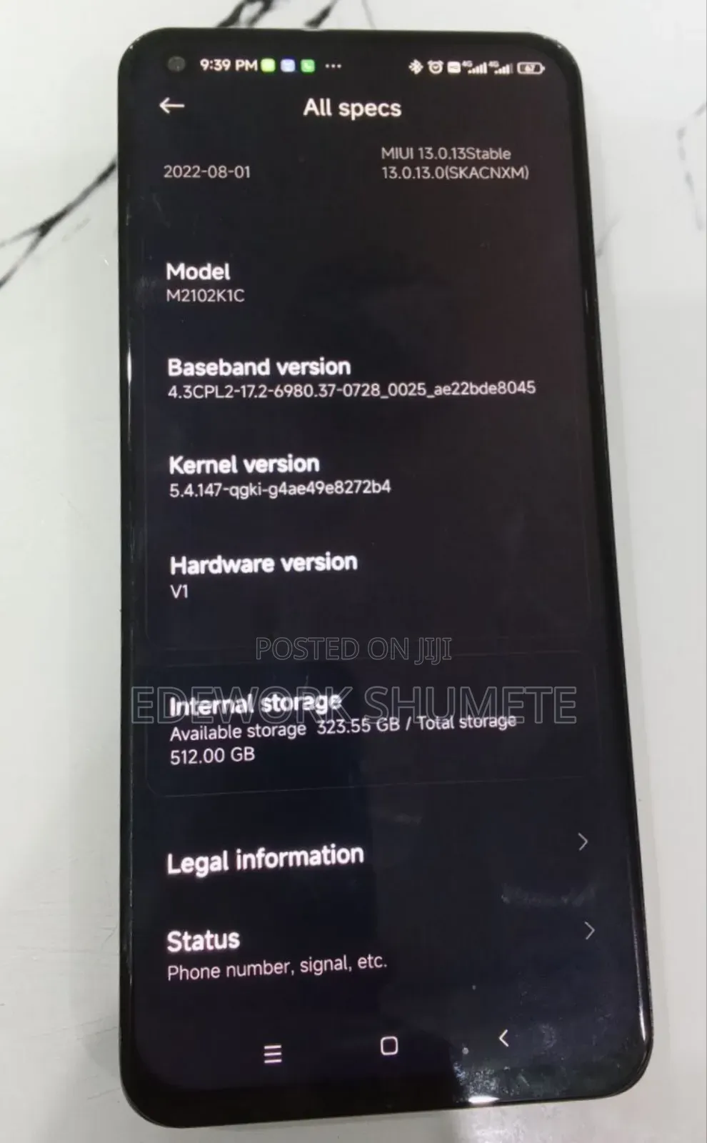 Xiaomi Mi 11 Ultra 512 GB Black