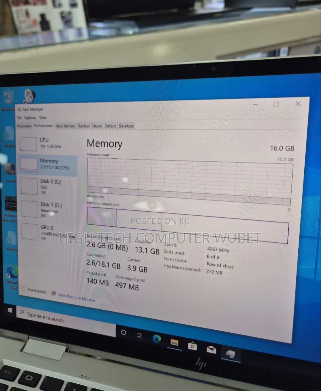 New Laptop HP EliteBook X GB Intel Core I5 SSD 512GB