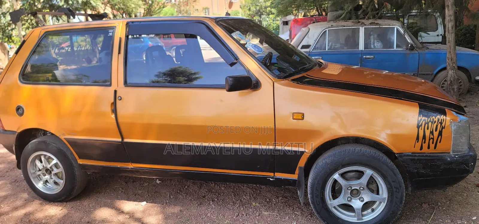 Fiat Uno 1983 Orange