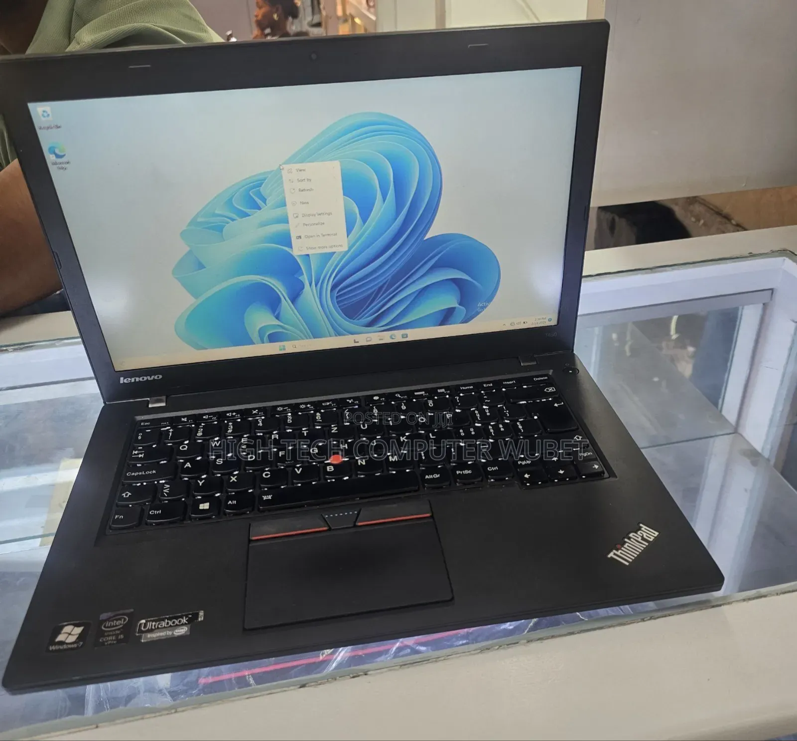 New Laptop Lenovo ThinkPad T450 8GB Intel Core I5 SSD 256GB