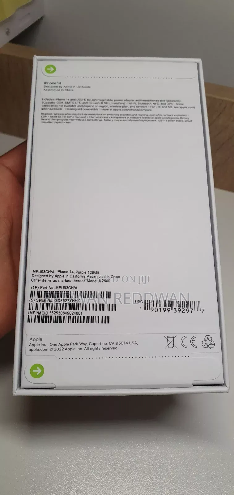 New Apple iPhone 14 512 GB Gray