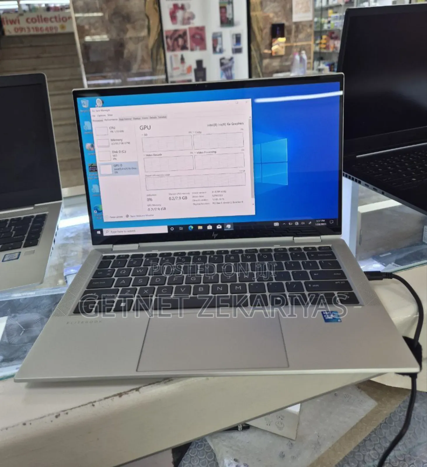 New Laptop HP EliteBook X360 1030 G8 16GB Intel Core I5 SSD 512GB