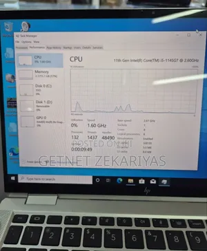 New Laptop HP EliteBook X360 1030 G8 16GB Intel Core I5 SSD 512GB