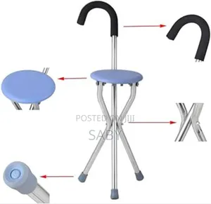 Photo - Folding Crutch and Chair