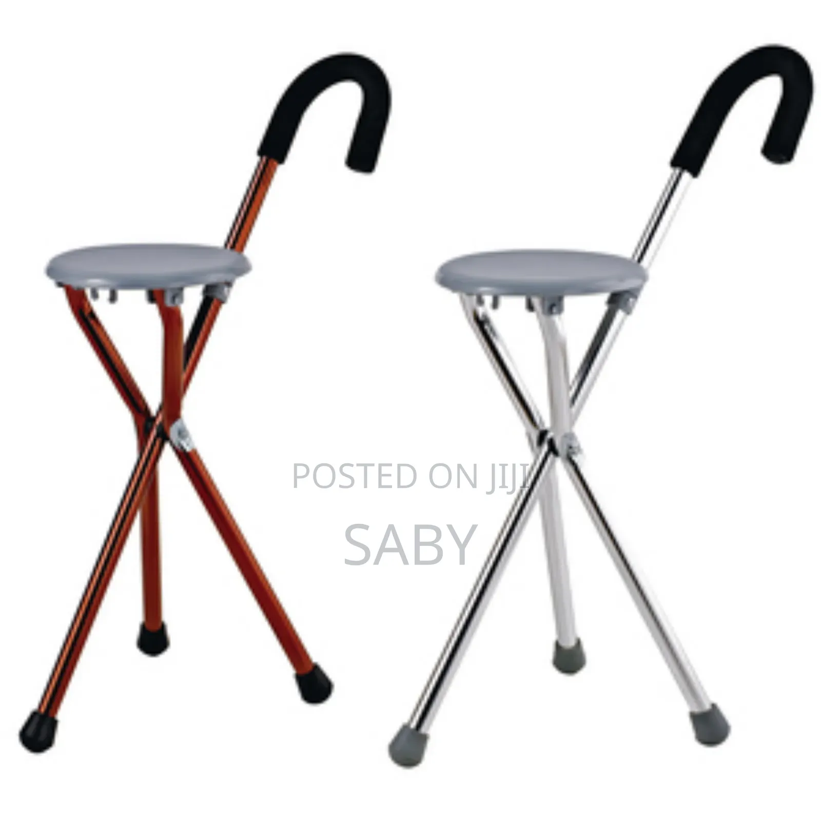 Folding Crutch and Chair