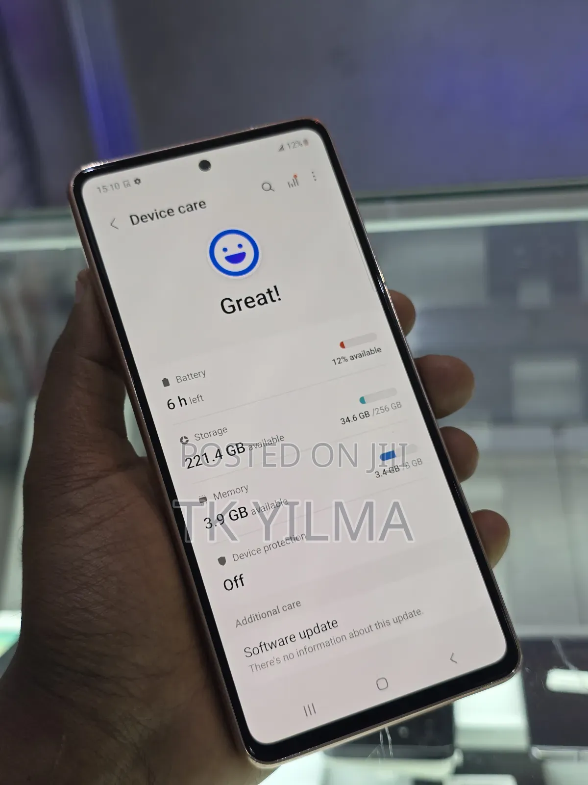 New Samsung Galaxy A53 5G 256 GB Yellow