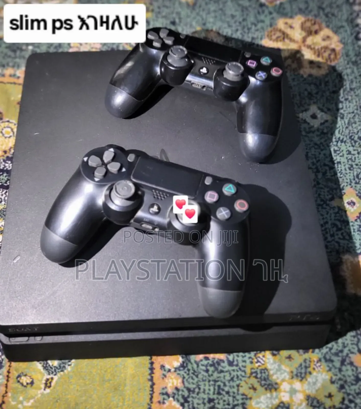 Slim Playstation 4 ራሴ መጥቼ እገዛለሁ