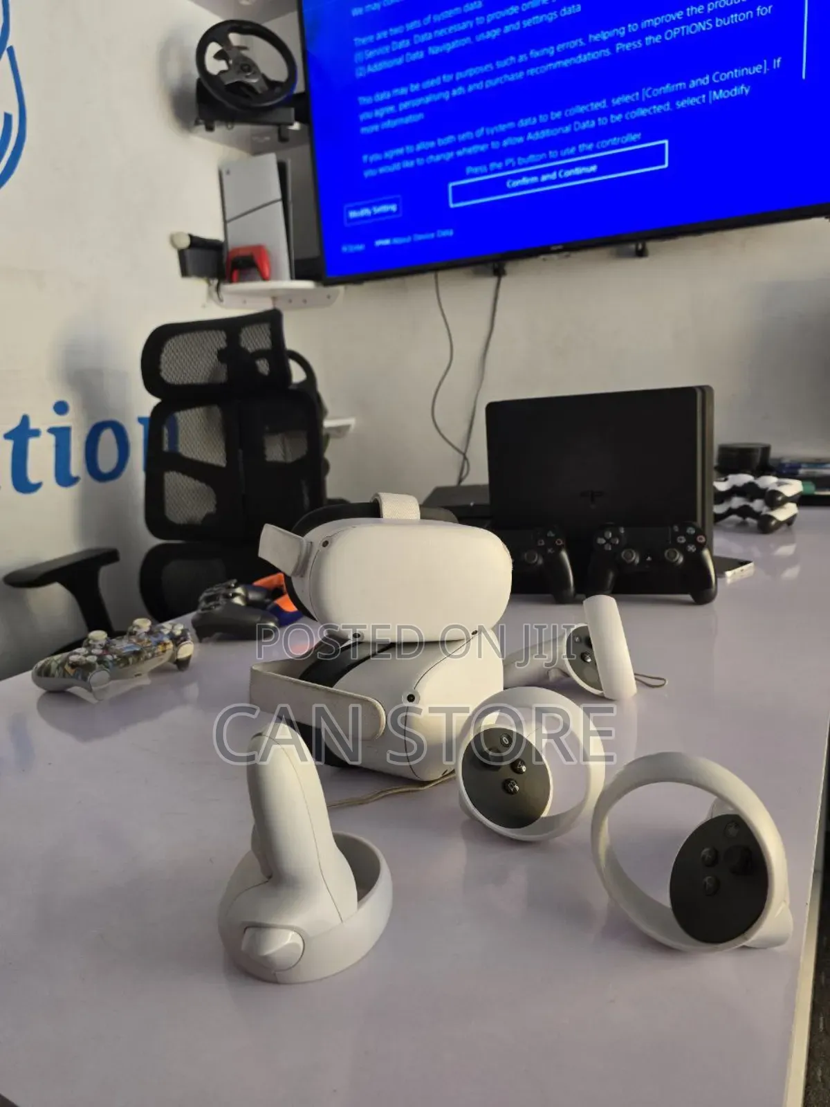 Oculus Quest Vr 2 ጭንቅላት ላይ ሚደረግ