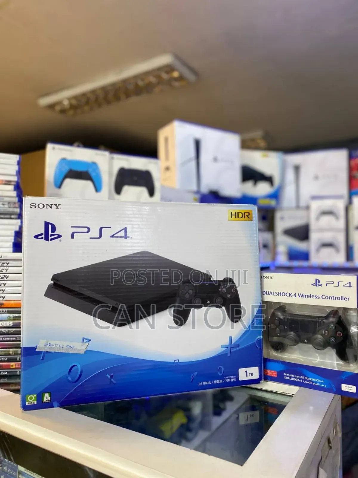 Ps4 Slim ነገር Packed ውሰዱ
