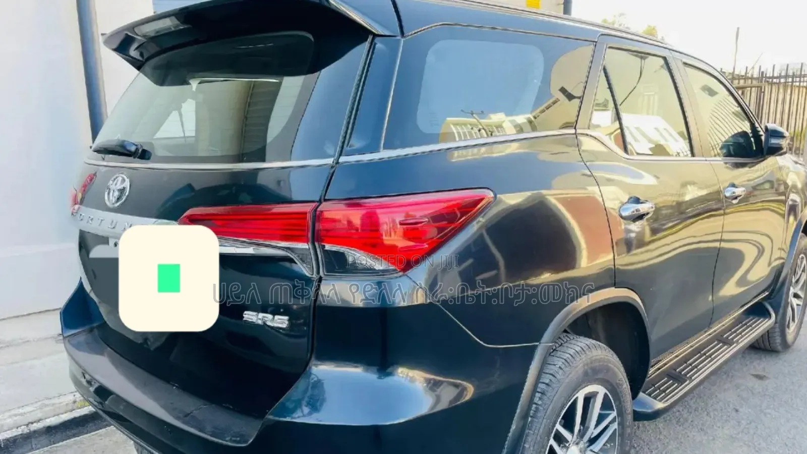 Toyota Fortuner 2017 Matt Black