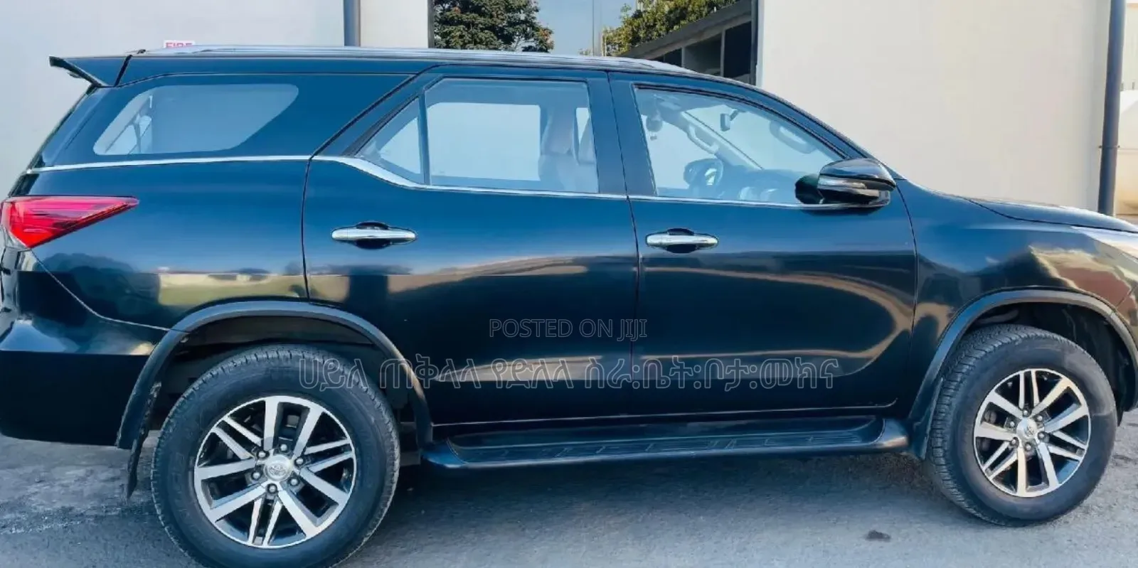 Toyota Fortuner 2017 Matt Black