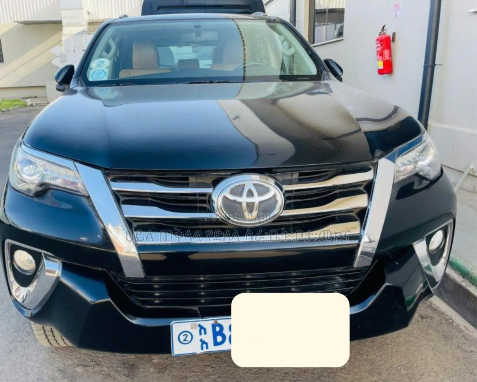 Toyota Fortuner 2017 Matt Black