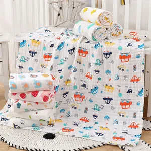 100% Cotton Six-Layer Gauze Baby Towel