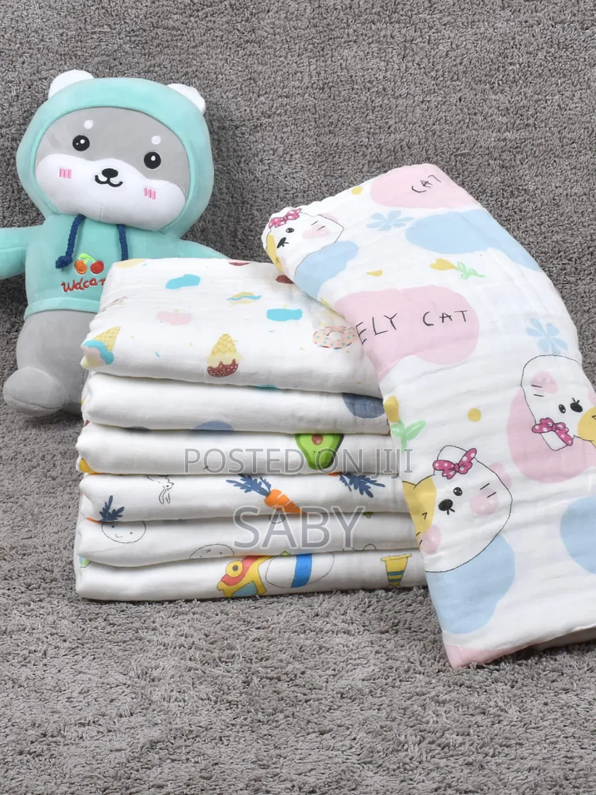 100% Cotton Six-Layer Gauze Baby Towel