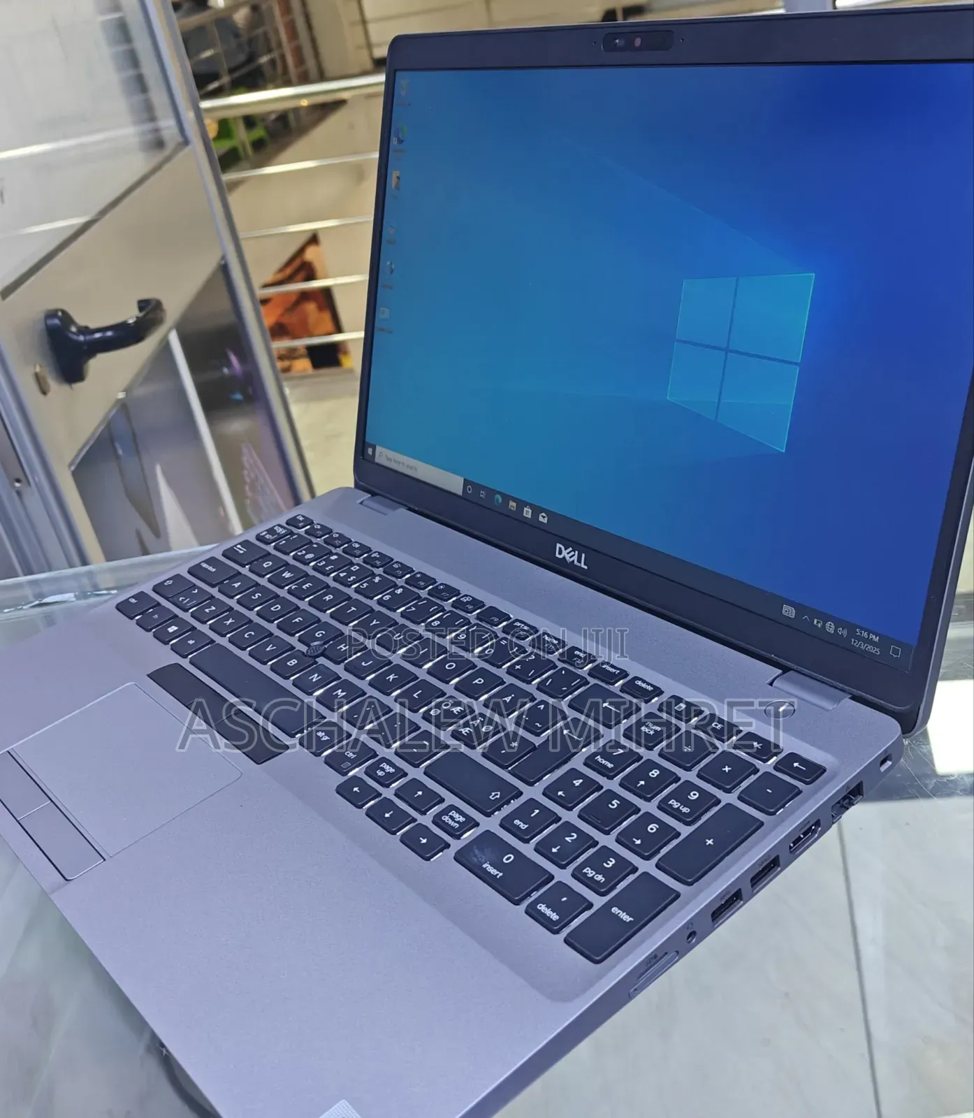 New Laptop Dell Latitude 5501 8GB Intel Core I5 SSD 256GB