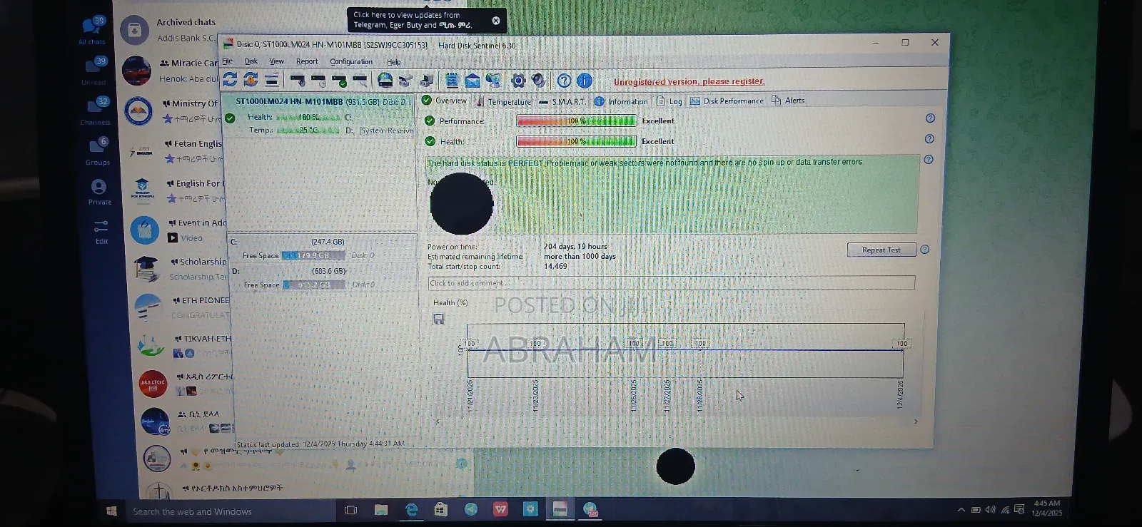 Laptop HP Pavilion G7 6GB Intel Core I5 SSHD (Hybrid) 250GB