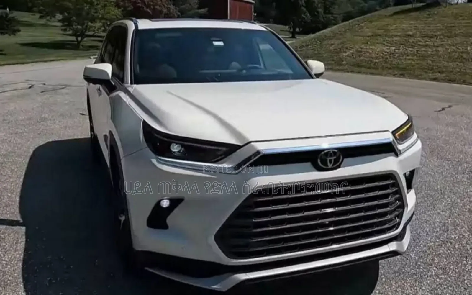 New Toyota Grand Highlander Hybrid 2025 Ivory