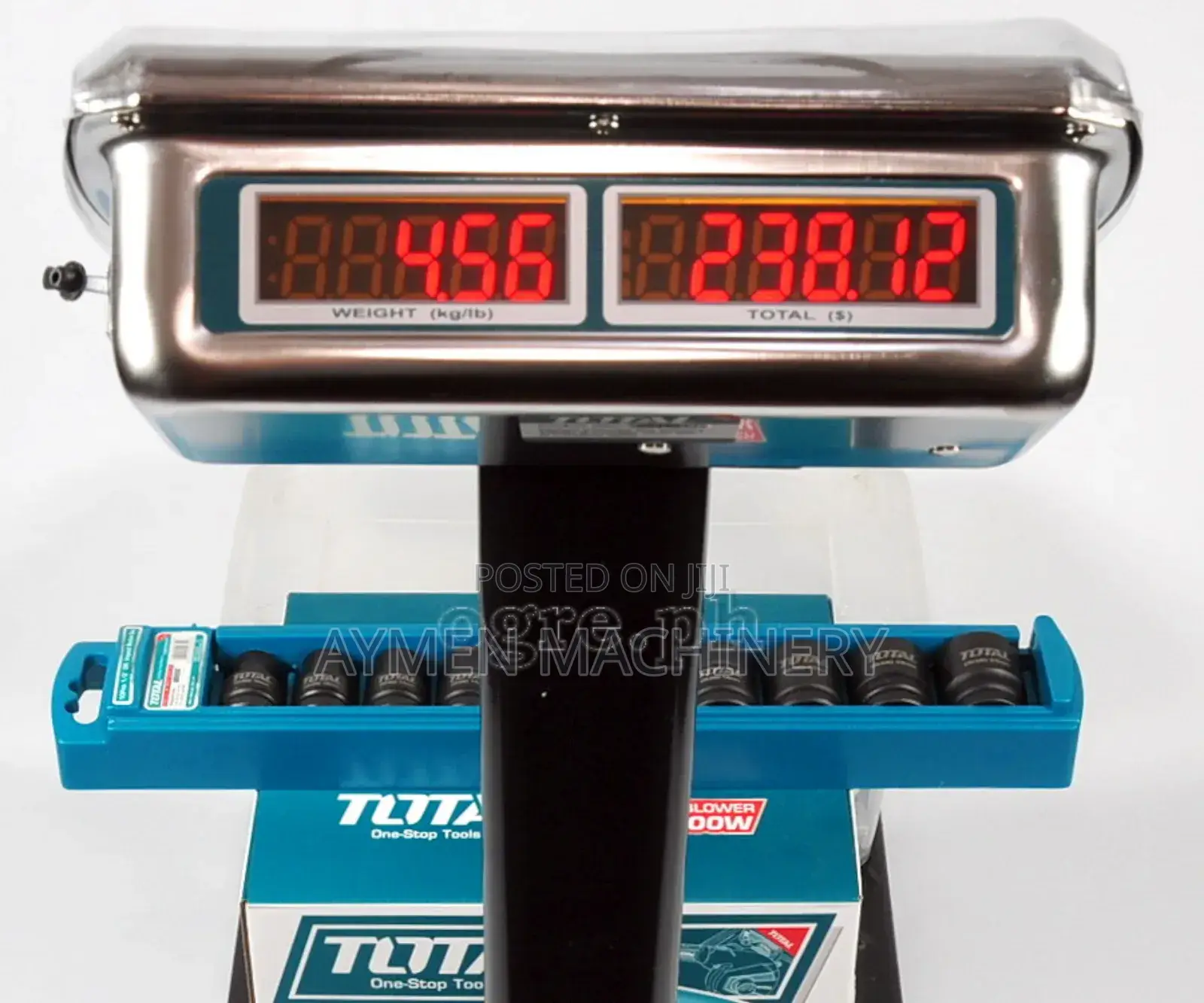 Total Digital Scale 100kg ቶታል 100ኪሎ ሚዛን