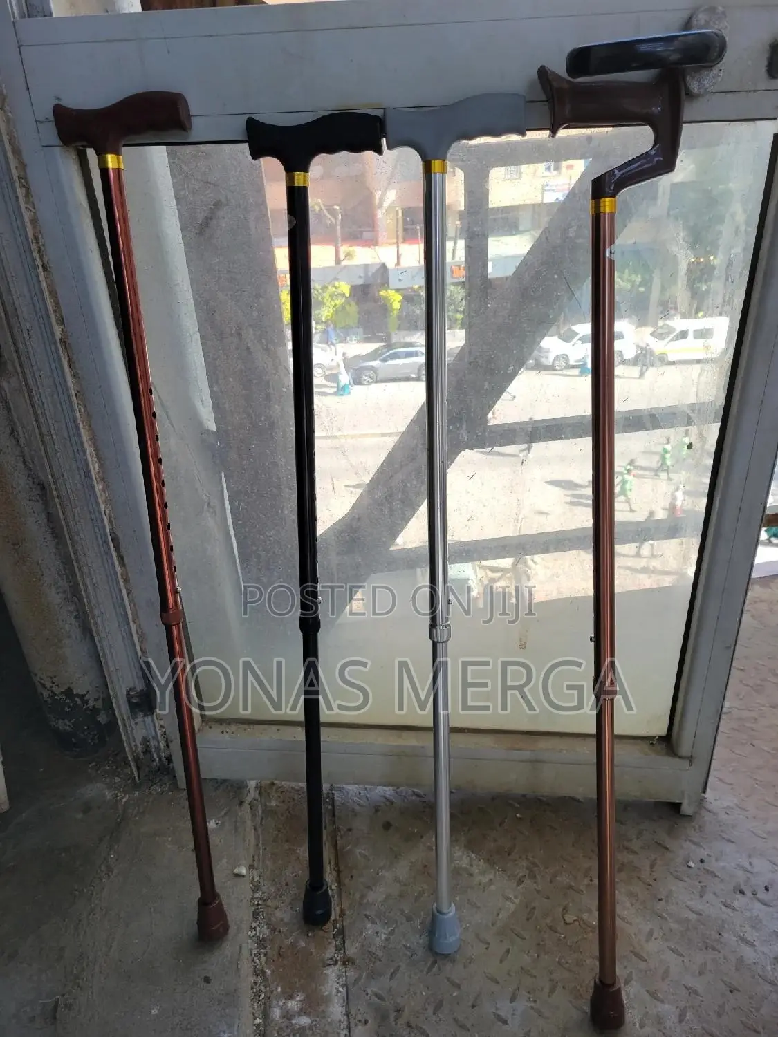 Hand Stick膝疏for Walking for Old Men Height Adjustable - Stick