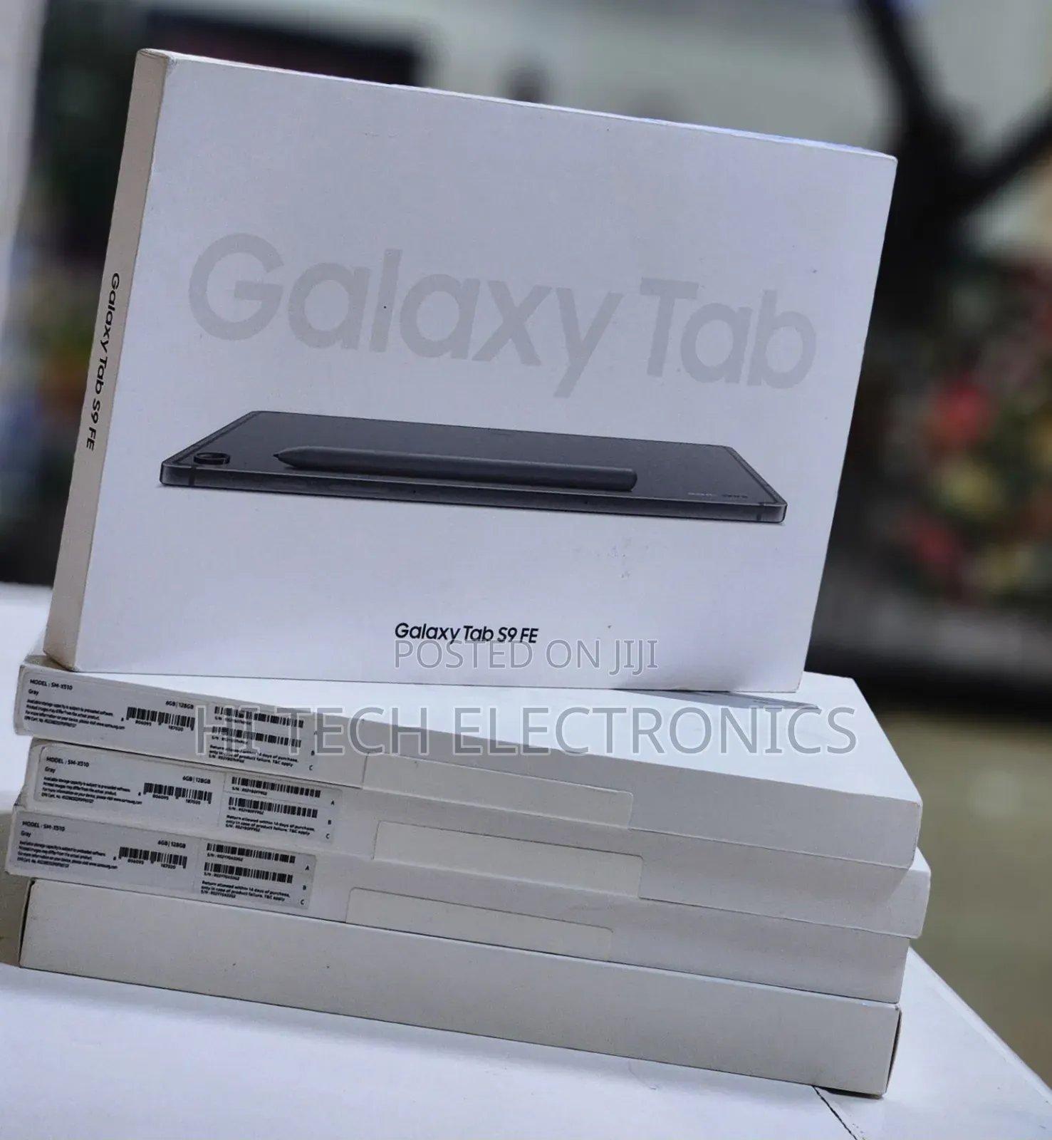 New Samsung Galaxy Tab S9 FE 128 GB Gray