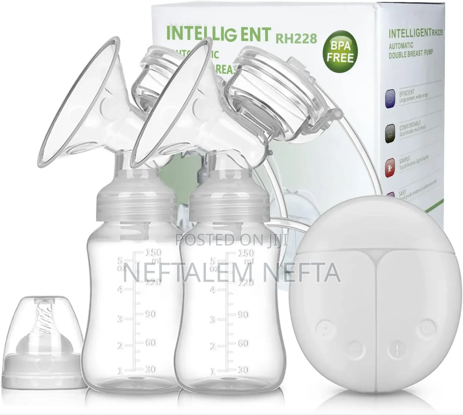 Entellegent Electrical Double Breast Pump