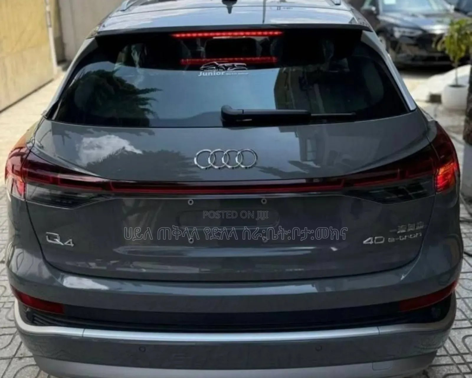 New Audi Q4 e-tron 2024 Gray