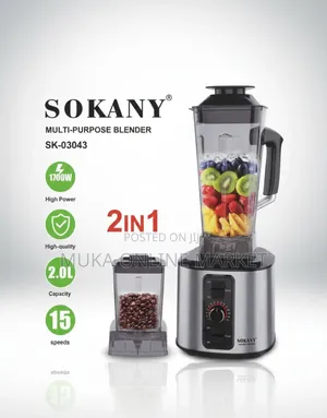 Photo - Sokany 2 in 1 Multi-Purpose Juicer