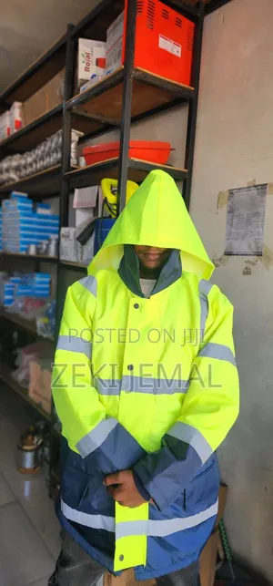 Traffic Jacket ( ትራፊክ ጃኬት ) Reflector