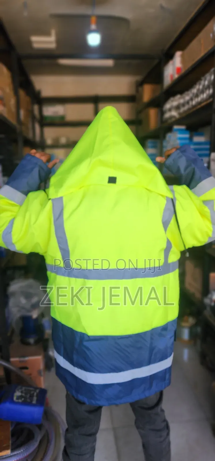 Traffic Jacket ( ትራፊክ ጃኬት ) Reflector