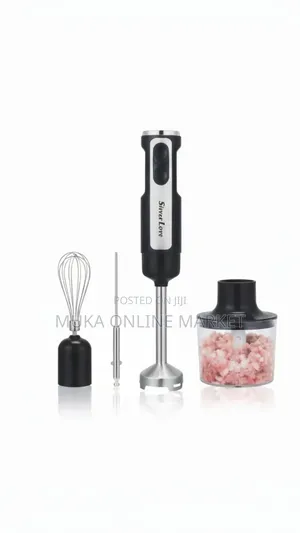 Silver Love 5 in 1 Hand Blender