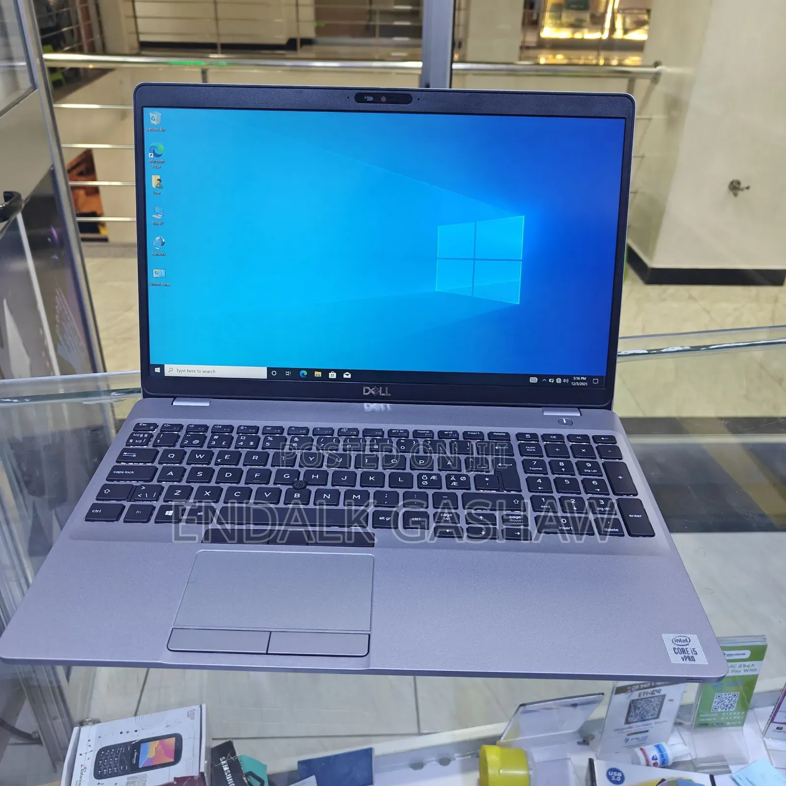 New Laptop Dell Latitude 5510 8GB Intel Core I5 SSD 256GB