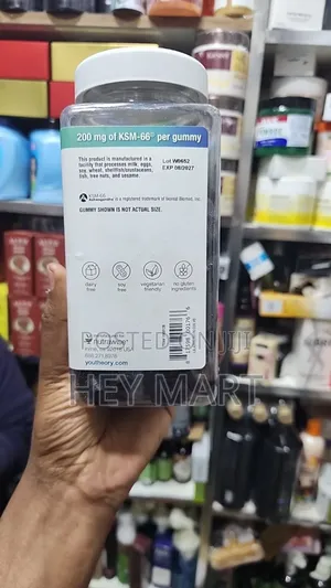 Youtheory Ashwagandha Gummies, Mixed Berry (180 Ct)