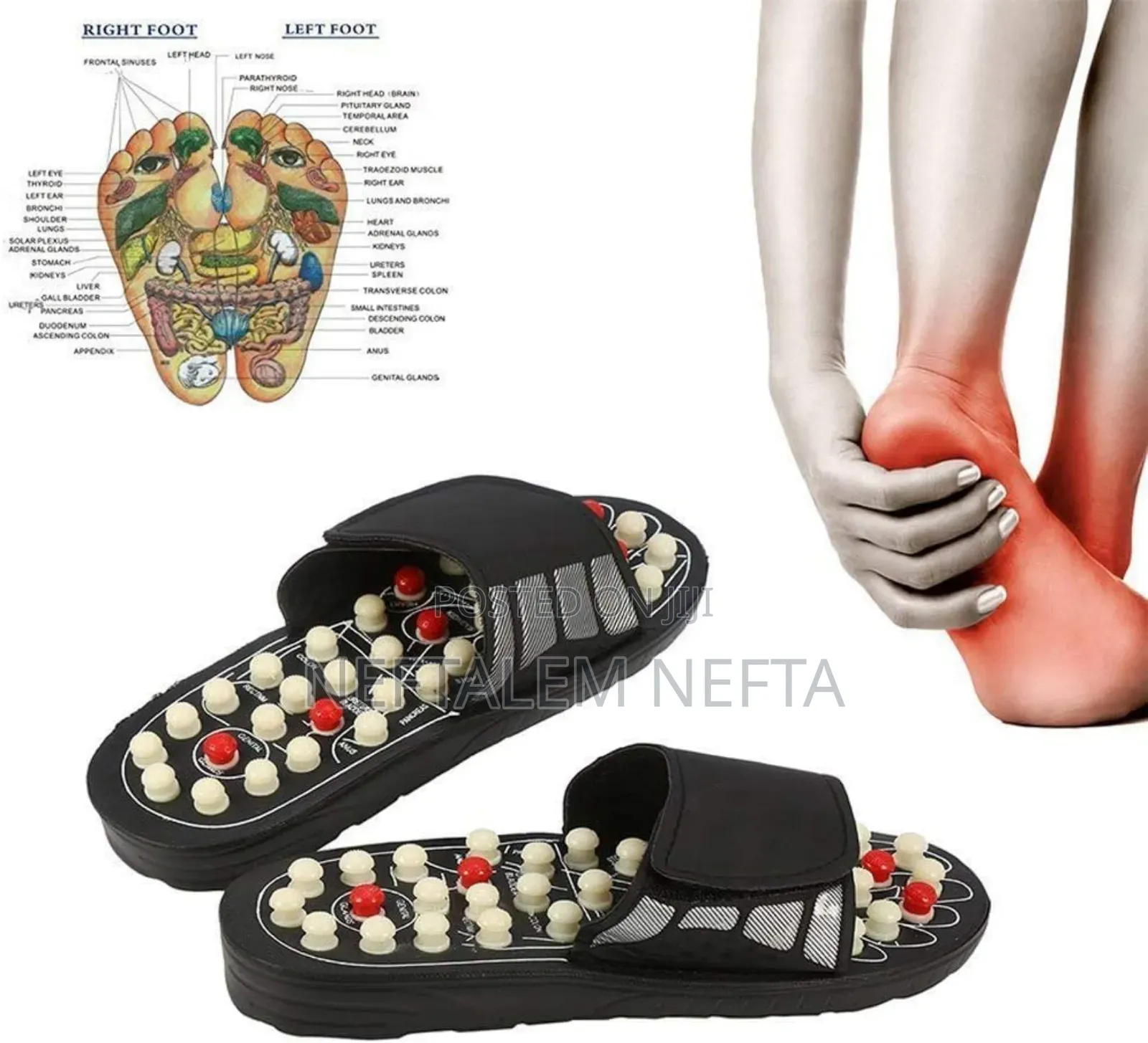 Foot Healthy Massage Slippers