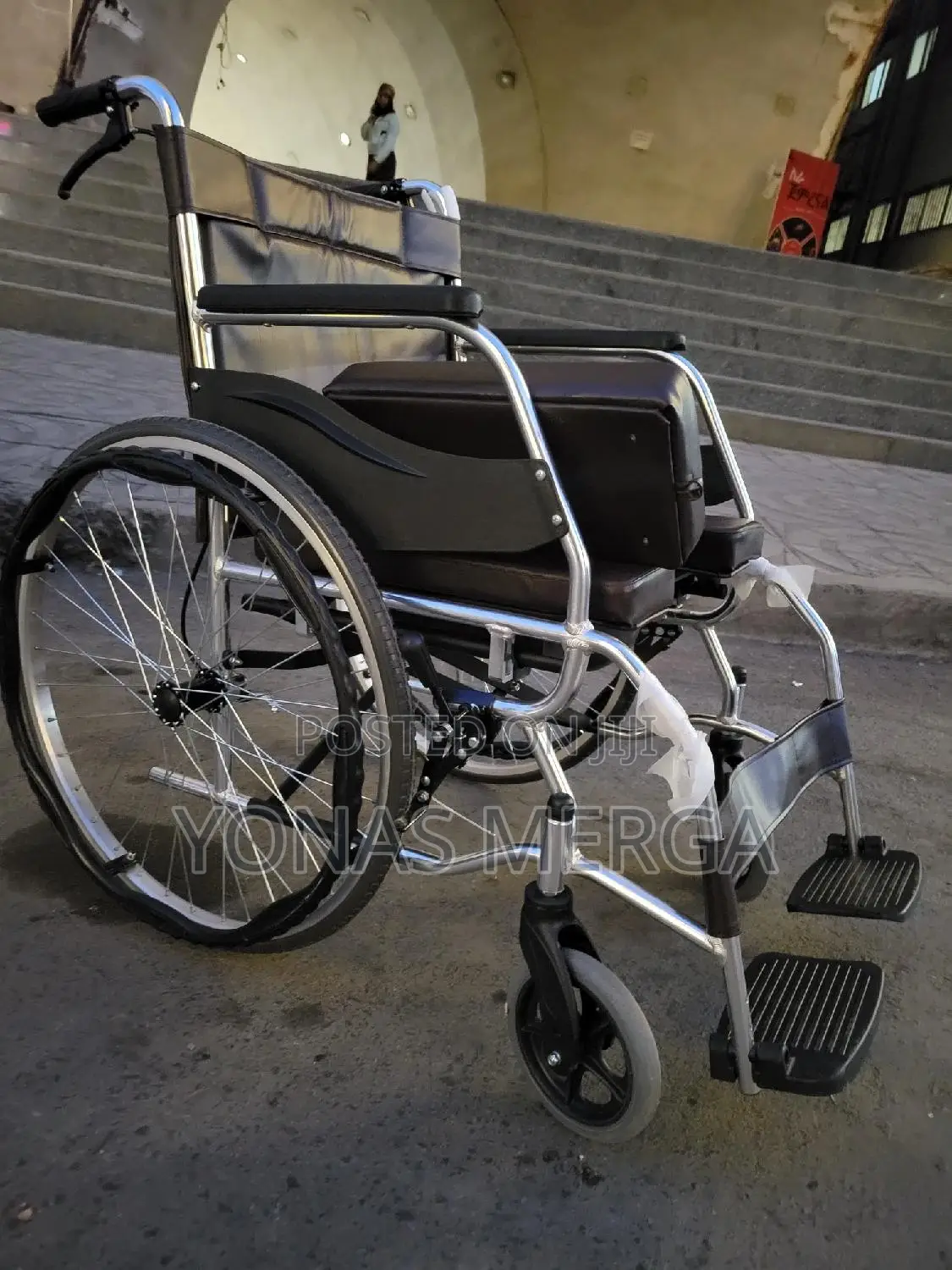 Self-Propelled Wheelchair籲穹commode Wheelchair円服foldable Wheelchair